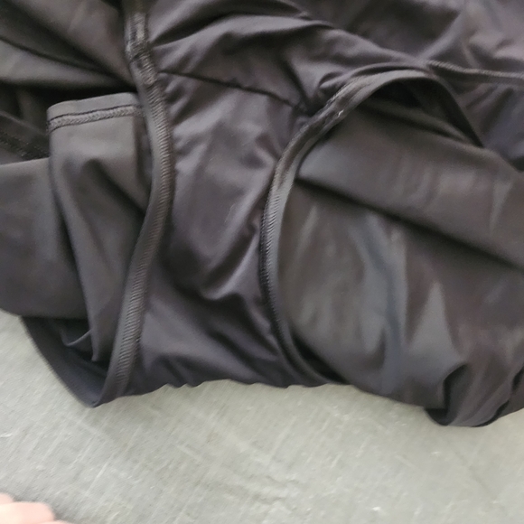 Lands' End modest black swimsuit one piece with skirt and shelf bra size‎ small - Picture 10 of 12